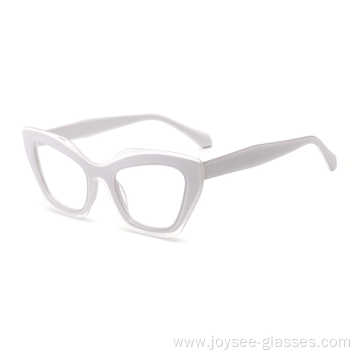 Popular In Many Countries Green Color Cat Eye Shape Glasses